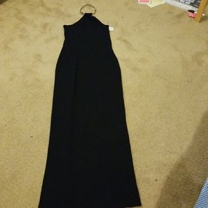 Long black dress